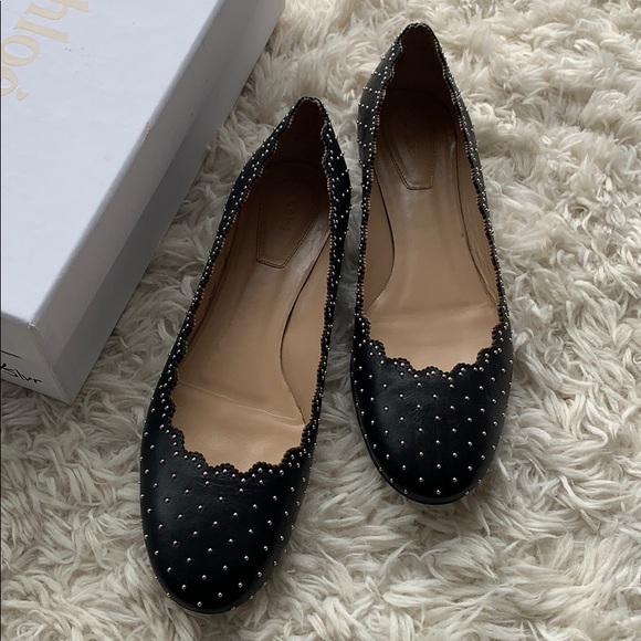 Chloe Shoes - ⬇️1 DAY SALE!⬇️ Chloé | Studded Lauren Flats